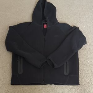 Nike Tech Men's Black Full Zip Hoodie